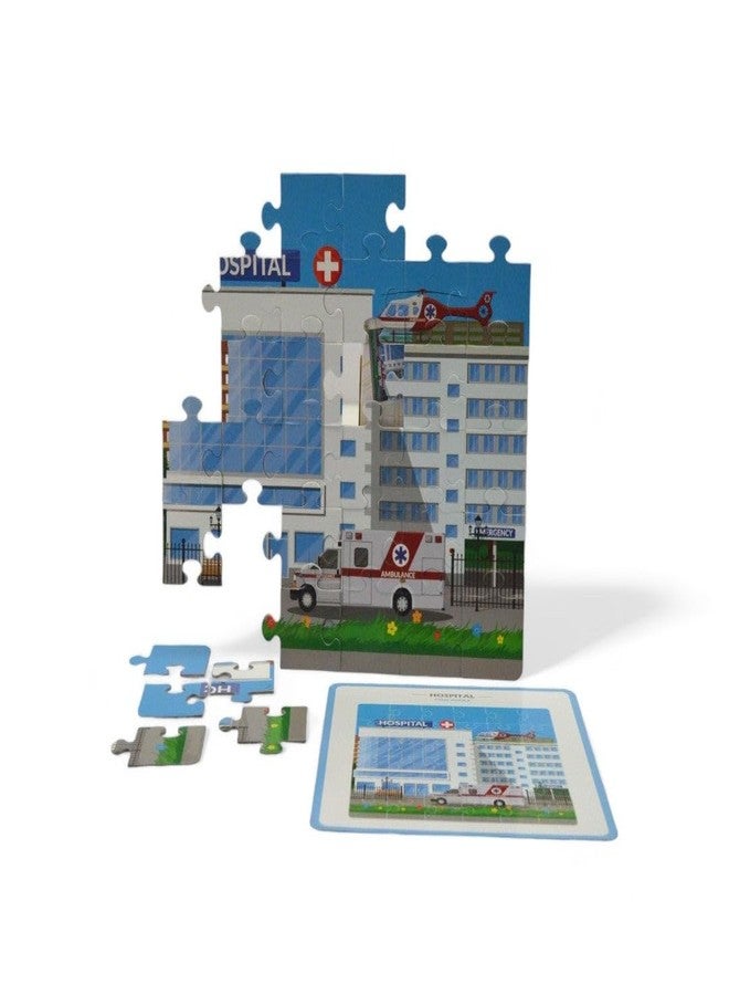 Mittimate Hospital Jigsaw Puzzle Game for Kids Age 4 to 6 Old I 36 Pieces Puzzle Toy I Birthday Gift for Children - Image 2